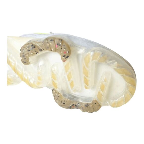 NIKE Air VaporMax 2021 Flyknit "Wolf Grey Volt" GS Running Shoes Size 5.5Y/W7 - Picture 15 of 16